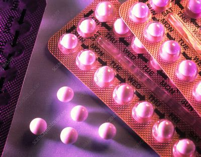 Femodene oral contraceptive pills in packaging - Stock Image - M860/0177 - Science Photo Library