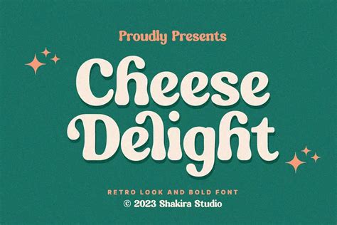 Cheese Delight Font - Dfonts