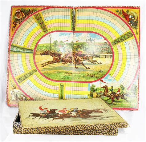 Antique French Horse Racing Board Game ca1890 | French antiques, Horse racing, Antiques