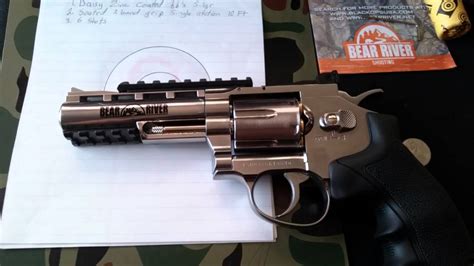 Bear river 4 inch co2 revolver review. - YouTube