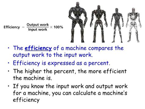 Mechanical advantage and efficiency