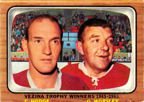 Vezina Trophy Winners 1966-67 Topps 65