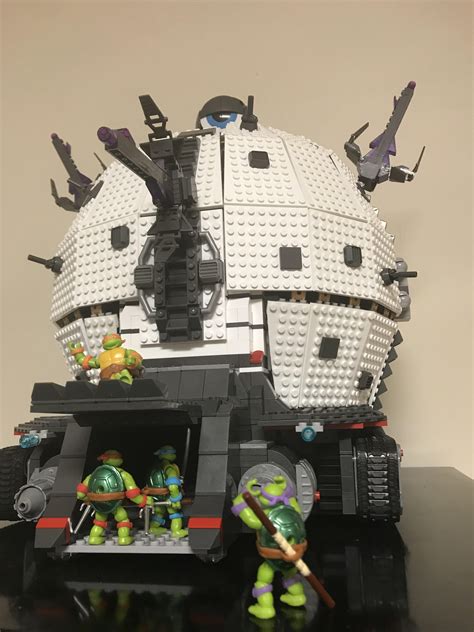 Mega Bloks Teenage Mutant Ninja Turtles TMNT Exclusive Technodrome Set 31501 ...