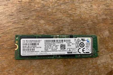 Накопитель SSD samsung mzvlb256hahq-000L7 256Гб | Festima.Ru - Мониторинг объявлений