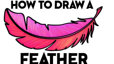 How To Draw A Feather Step By Step