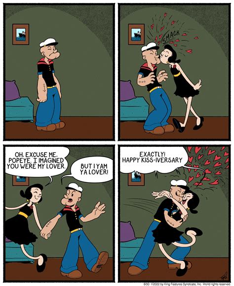 Olive & Popeye Comic Strip 2024-12-10 | Comics Kingdom