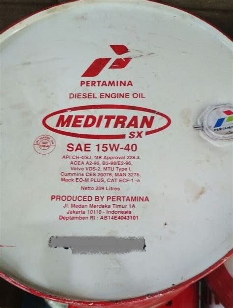 Oli Pertamina Meditran Sx 15w 40 - Homecare24