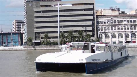 Pasig River Ferry, MANILA 2010 - YouTube