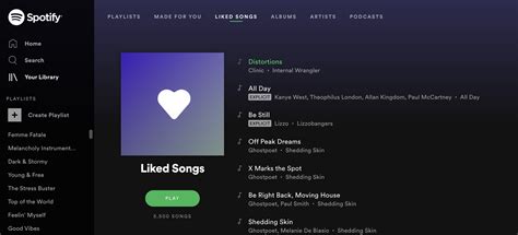 Remove "liked songs" playlist from app - The Spotify Community