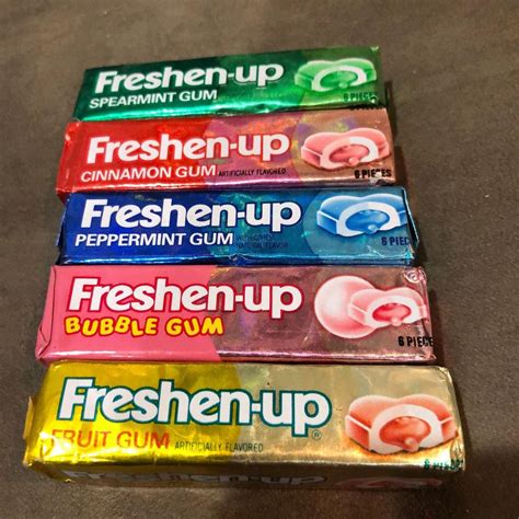 Freshen Up Gum (History, Flavors & Commercials) - Snack History