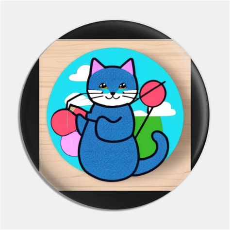 cat playing with a string of ball - art for kids - Cat Playing With A String Of Ball Art F - Pin ...