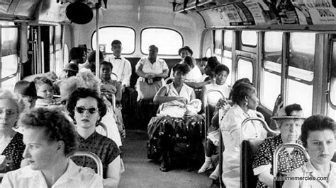 A segregated bus in the southern United States | Rosa parks bus, Bus boycott, Montgomery bus boycott