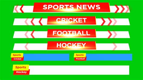 Create your own sports news with these beautiful designs