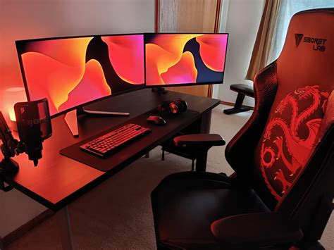 My AW3423DW Setup: : r/battlestations