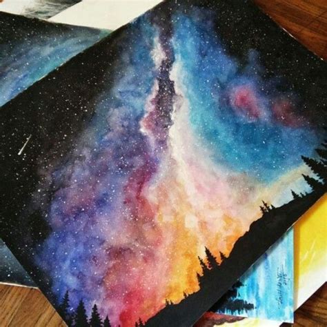 30 Startling Acrylic Galaxy Painting Ideas #artpainting | Galaxy ...