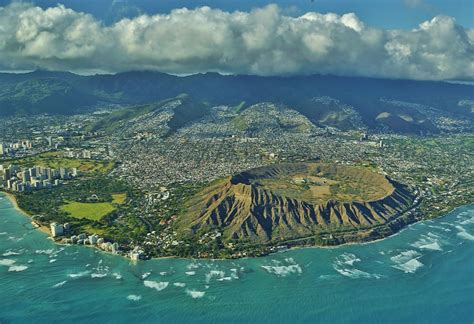 Diamond Head - A Volcanic Crater in Hawaii