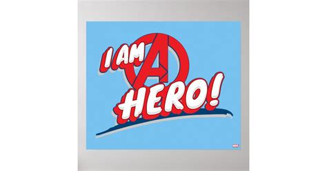 I Am A Hero! Poster | Zazzle