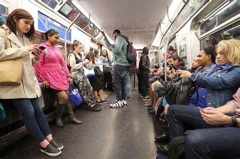 MTA debuts subway cars with foldable seats