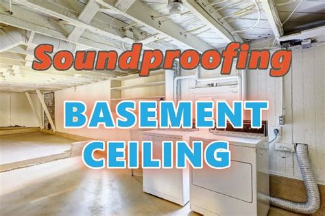 The Best & Cheapest Ways to Soundproof a Basement Ceiling | 9 Ideas Soundproof Basement Ceiling ...