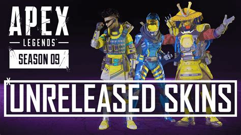 Apex Legends Unreleased Skins / Recolors + New Map (Season 9+) - YouTube