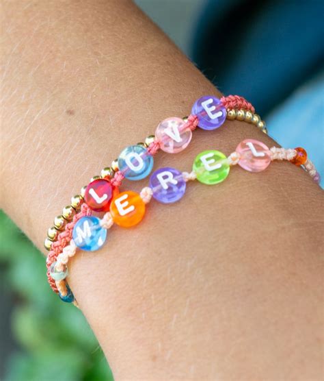 Friendship Bracelets With Names