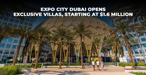 Expo City Dubai Opens Exclusive Villas | AED $1.6 Million