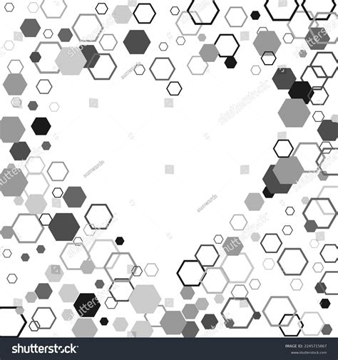 Gray Black White Beehive Background Vector Stock Vector (Royalty Free) 2245715867 | Shutterstock