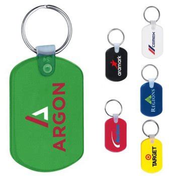 Custom Keychains Imprintable with Promotional Logo - Plastic Keychains