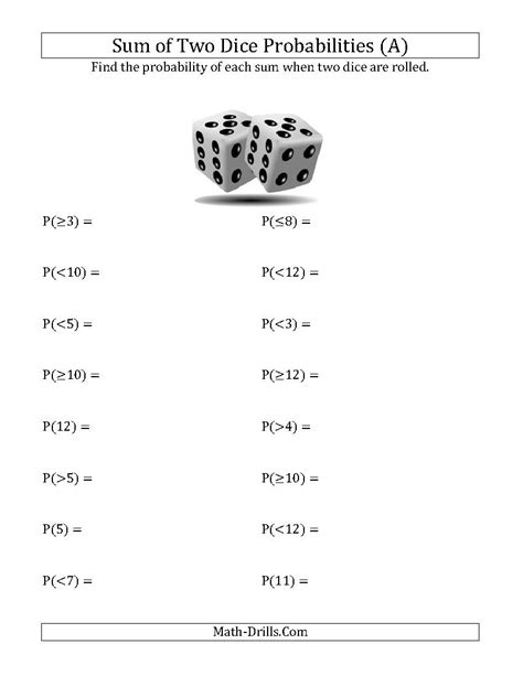 Grade 7 Probability Worksheets