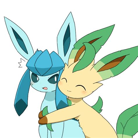 Leafeon And Glaceon Gif