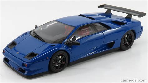 KYOSHO KSR18510BL Scale 1/18 | LAMBORGHINI DIABLO SVR 1996 BLUE BLACK