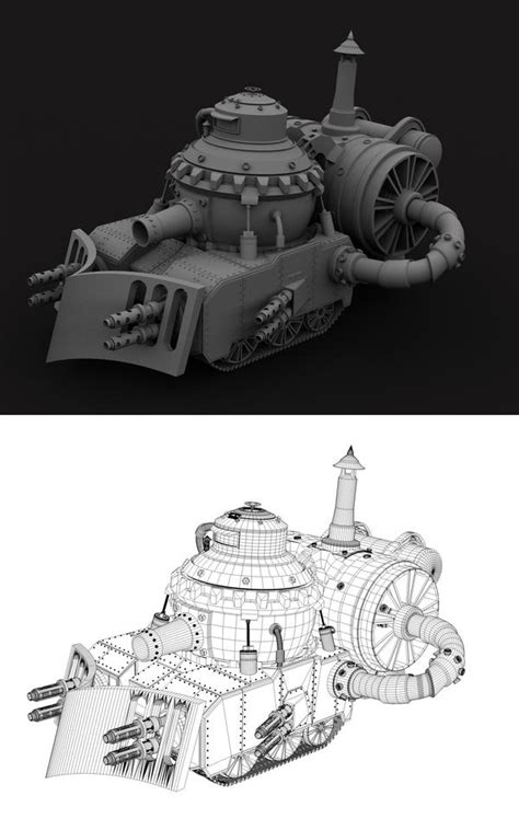 Steampunk Tank Semi-Final by commanda on DeviantArt