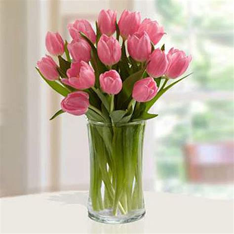 Online Pink Tulips Arrangement EG Gift Delivery in Egypt - FNP