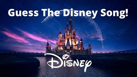 Guess The Disney Song: How Many Disney Songs Can You Guess - YouTube