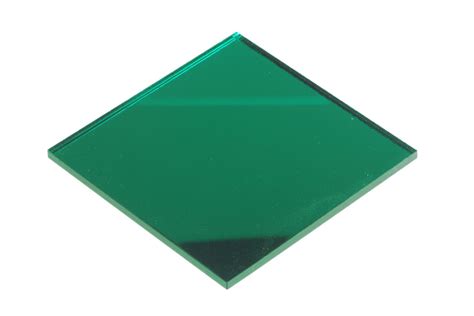 Mirror Green Acrylic includes laser cutting, material & shipping – Outfab