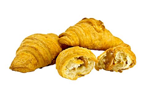 Croissants With Sweetened Condensed Milk Bright, Bright, Evaporated, Golden PNG Transparent ...