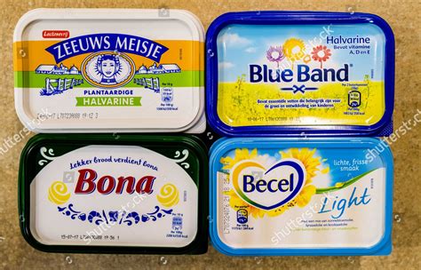 Unilever Margarine Brands Becel Blue Band Editorial Stock Photo - Stock Image | Shutterstock