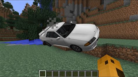 Realistic Vehicle MOD in Minecraft - YouTube