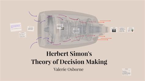 Herbert Simon's Theory of Decision Making by Valerie Osborne on Prezi