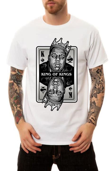 CULTURE The Biggie King T-Shirt in White CU-013_STWOD_BGCRD_YK_A1301 ...