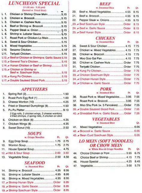 Grand Buffet Menu, Menu for Grand Buffet, Marysville, Marysville - Urbanspoon/Zomato