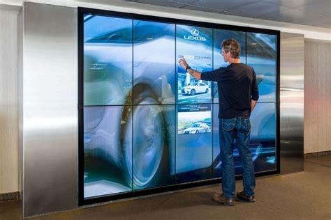Metroclick - Interactive Video Wall Display with Touch Screen System | Video wall, Interactive ...