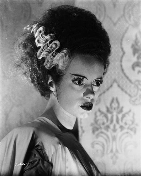 Elsa Lanchester as The Bride of Frankenstein (1935) Art Frankenstein ...