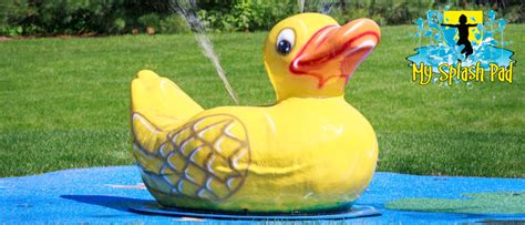 Duck Water Play Feature by My Splash Pad