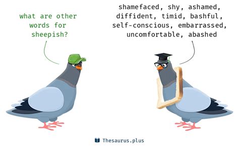 More 330 Sheepish Synonyms. Similar words for Sheepish.