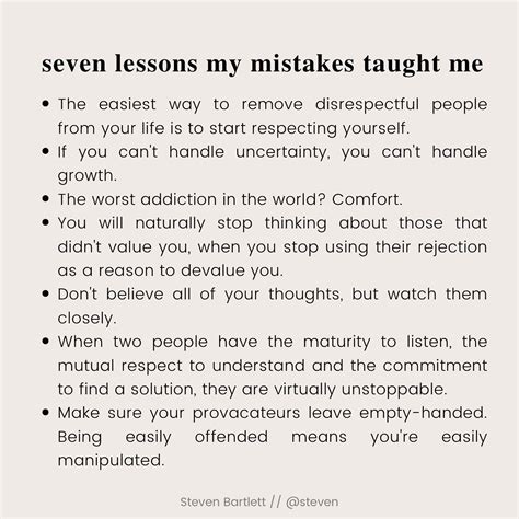 Steven Bartlett (@steven) posted on Instagram: “Learn from my mistakes 🙏🏽 which resonates the ...