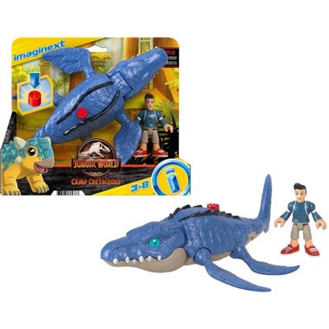 Fisher-Price Imaginext Jurassic World Camp Cretaceous Mosasaurus ...