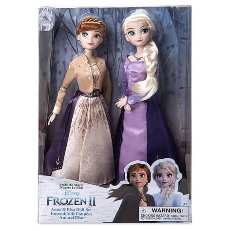 Disney Anna and Elsa Doll Set Frozen 2 New with Box - Walmart.com