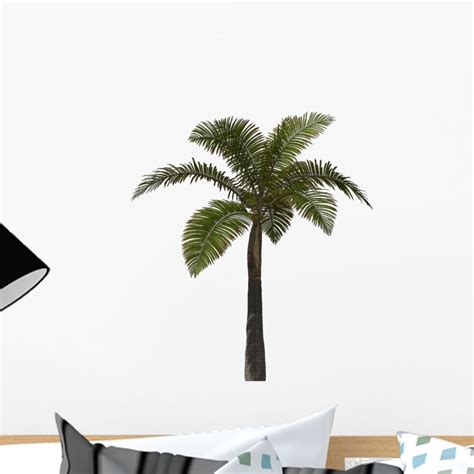 Palm Tree Wall Decal by Wallmonkeys Peel and Stick Graphic (18 in H x 16 in W) WM58371 - Walmart.com