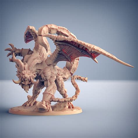 Manticore Resin Miniature Dnd Miniatures Dungeons & - Etsy